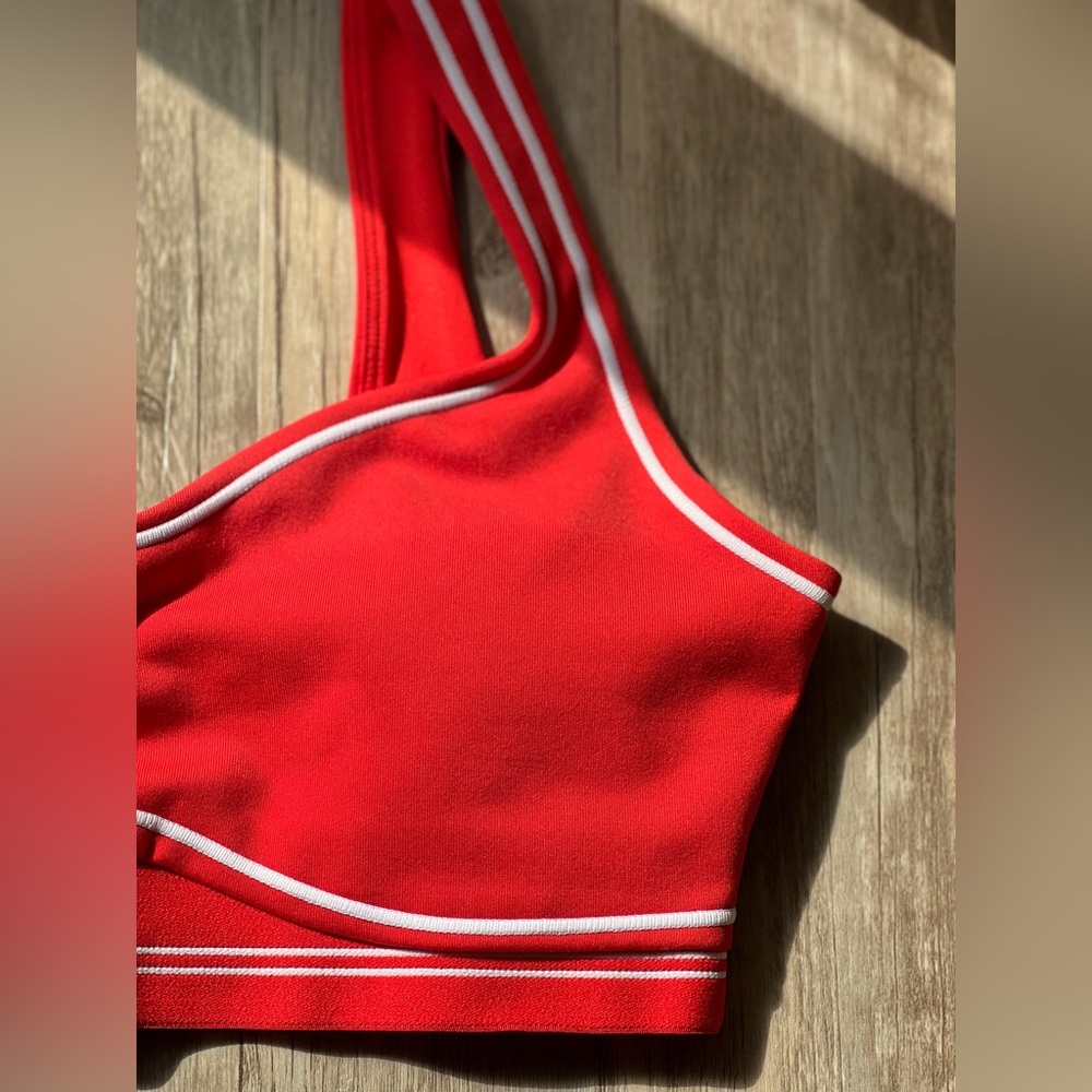 NWOT Airbrush Heart Throb Bra in Bright Red - Picture 4 of 14